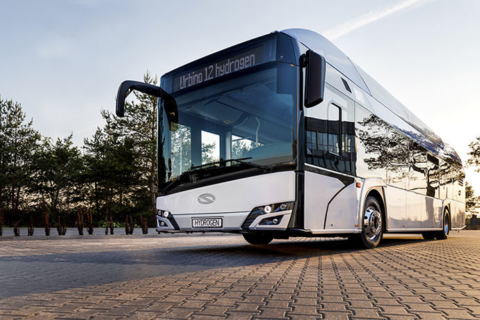 Los autobuses Hydrogen Solaris ponen rumbo a Düsseldorf