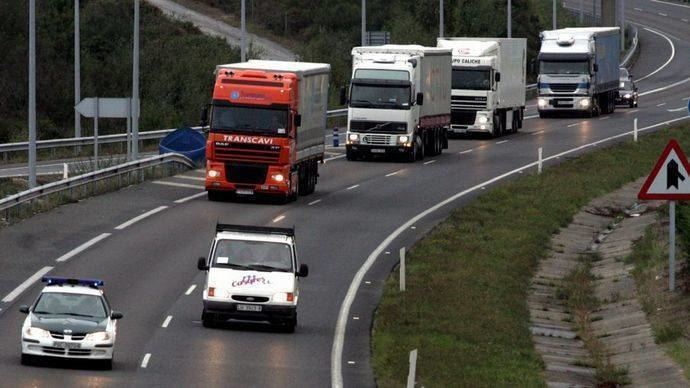 La crisis de Ucrania afecta al transporte internacional por carretera