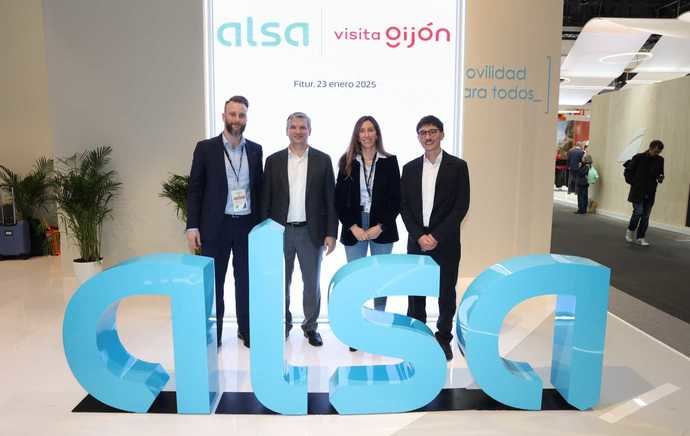 Alsa y Visita Gijón presentan un acuerdo de colaboración en FITUR