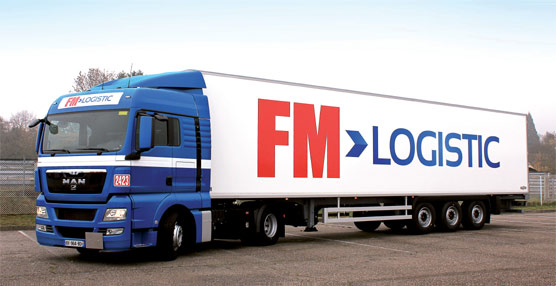 Un camión de FM Logistic.