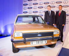 Primer coche Ford fabricado en Valencia