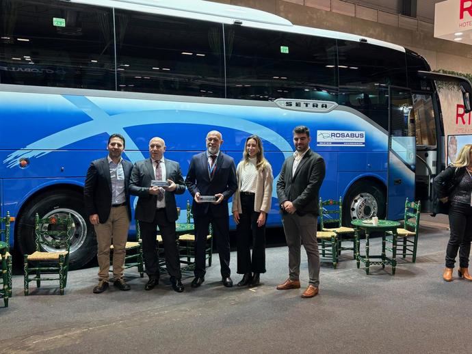 Rosabus presenta en FITUR dos nuevos autobuses Setra S 511 HD