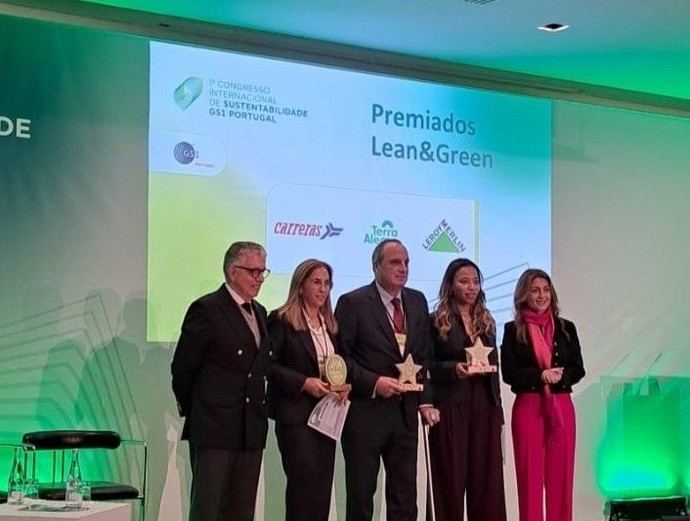 Carreras recibe el premio Lean &amp; Green por su compromiso con la sostenibilidad