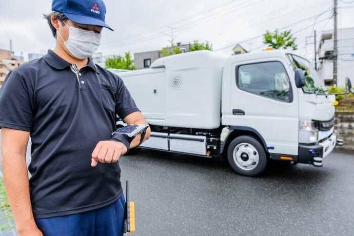 Fuso-Daimler: camión eCanter SensorCollect para la basura