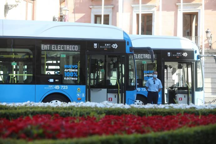 Madrid: 83 millones a la adquisición de 246 buses no contaminantes EMT