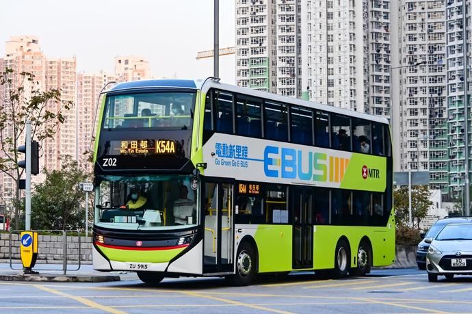 Nuevos Enviro500EV de Alexander Dennis entran en servicio en Hong Kong