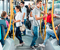 Los usuarios de transporte pu&#769;blico aumentan un 1,8% en mayo