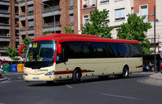 Autobuses Jimenez cambia el horario de Logroño Azagra