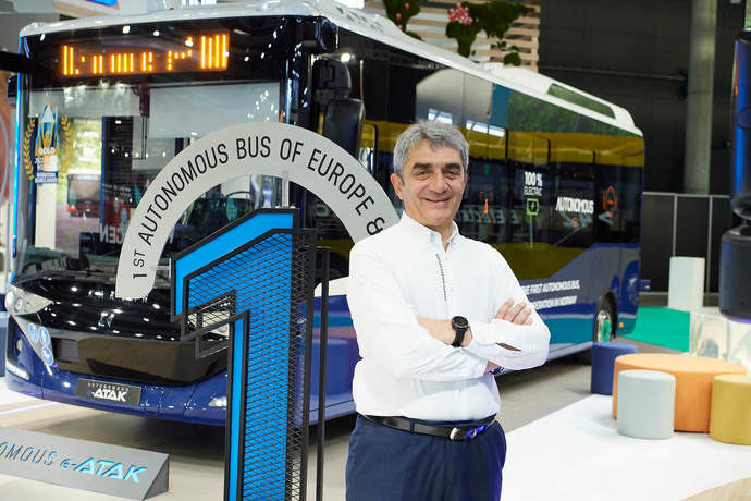 Karsan llevará el primer autobús autónomo a Suecia en 2025