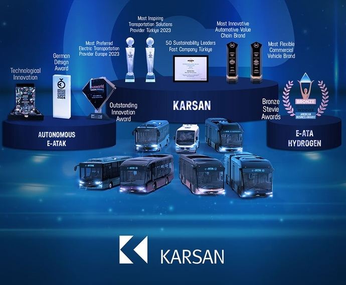 Karsan e-Atak autónomo, premiado por su 'Diseño de producto'