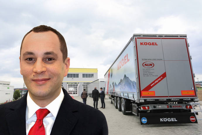 Aleksandar Djuricic es el nuevo director de ventas de Kögel para el sudeste de Europa.