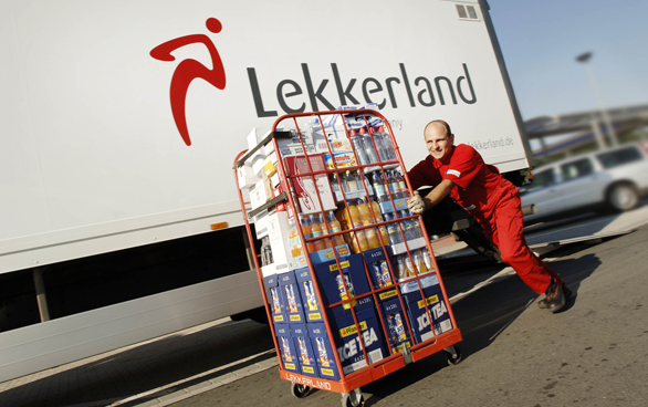 Un camión de Lekkerland.