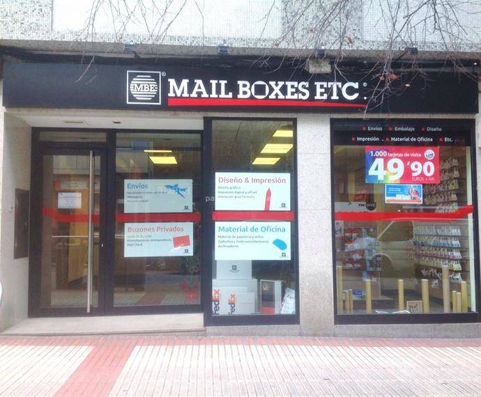 Uno de los establecimientos de Mail Boxes ya existentes en la provincia de A Coruña, concretamente en la ciudad herculina.