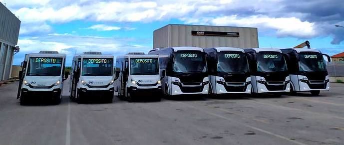 Siete nuevos minibuses de Indcar para Palermo