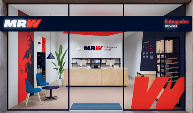 MRW renueva sus oficinas con un nuevo concepto de franquicia