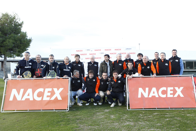 Participantes en el Desafío Nacex Barça-Madrid 2019-2020 para ex futbolistas.