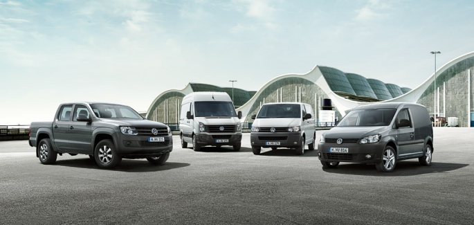 Modelos de la gama de Volkswagen Vehículos Comerciales.