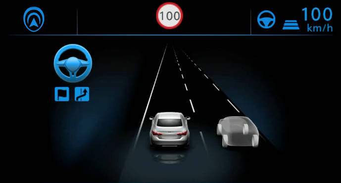 ProPilot 2.0, diseñado para circular por autopista, se conecta al sistema de navegación, para ayudar a maniobrar el vehículo siguiendo una ruta predeterminada.