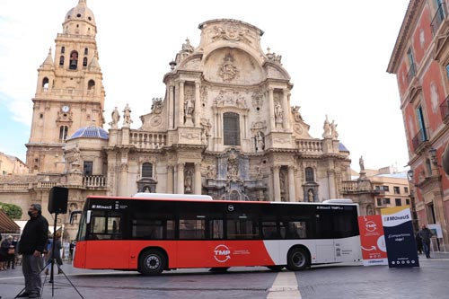 21,5 millones de viajeros usaron el transporte público de Murcia en 2024