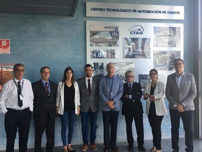 Castrosua visita el Centro gallego de Tecnología