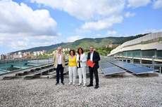 TMB estrena una planta fotovoltaica en Horta de grandes dimensiones