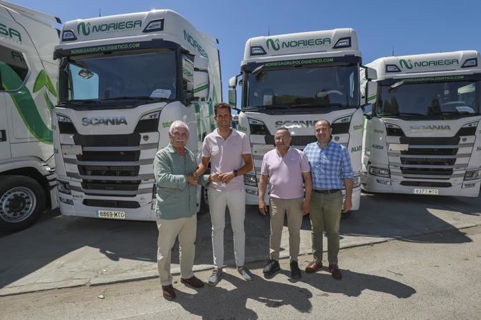 Noriega Grupo Logístico adquiere diez vehículos de Scania V8