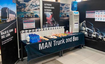 Iniciativa de MAN Truck &amp; Bus en España con “Café en MAN”