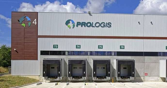 Una plataforma logística de Prologis.