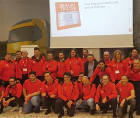 Talleres Craf y Renault Trucks Center, representantes españoles en la final del RTEC