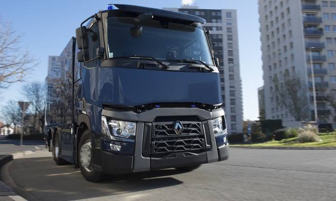 Renault Trucks T, los nuevos vehículos blindados del banco de Francia