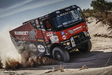 MKR Technology saborea la victoria en el rally de Libia de la mano de Renault Trucks