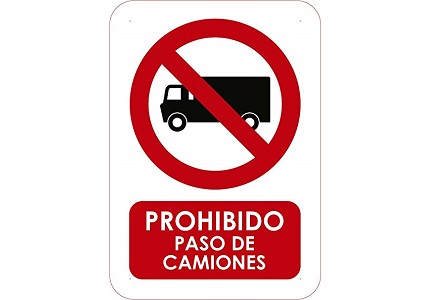 Restricciones a camiones para el año 2021