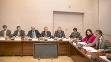 Reunión de la CNTC con el Ministerio la semana pasada.