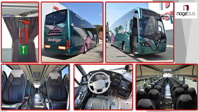 Nogebus entrega un Touring HDH a la empresa Autocares Rodrigo