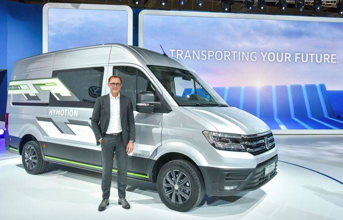 VW comerciales presenta en IAA cinco modelos de cero emisiones