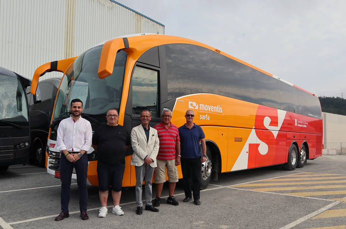 El nuevo autocar de Sarfa-Moventis.