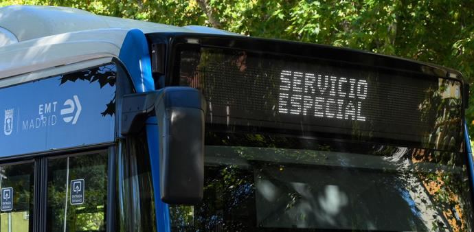 EMT Madrid habilita dos líneas especiales para cubrir la L6 de metro