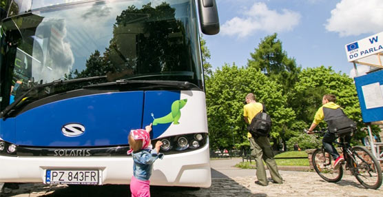 Cuarta nueva generación de autobuses Solaris entregados a Martin Geldhauser