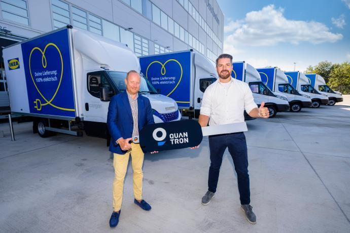 Ikea recibe 30 furgonetas eléctricas de Quantron
 