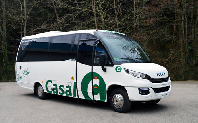 Autobús de la empresa Titsa.