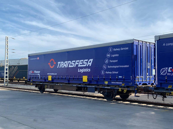 Transfesa Logistics renueva el parque de cajas móviles para tráficos europeos