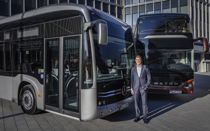 Till Oberwörder, Director de Daimler Buses y Presidente de la Junta de Administración de EvoBus.