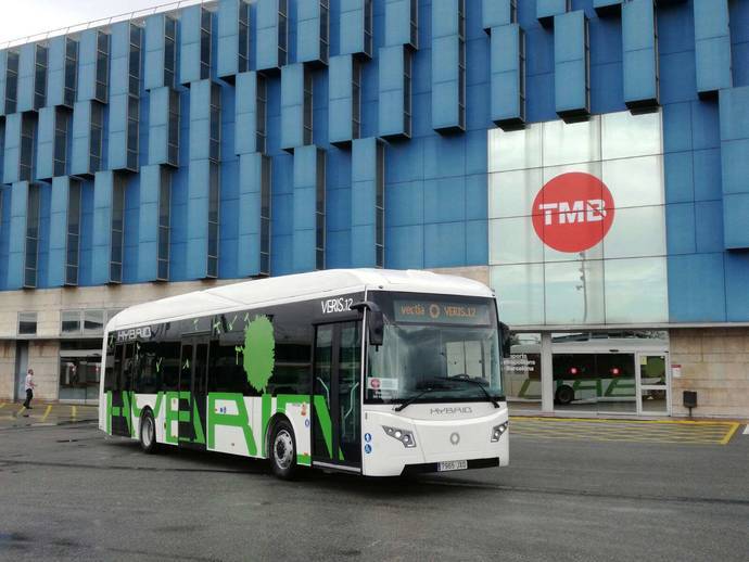 Transports Metropolitans de Barcelona prueba el Veris de Vectia