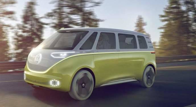 El prototipo del I.D. Buzz creado por Volkswagen.
