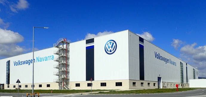 Volkswagen Navarra. Planta.