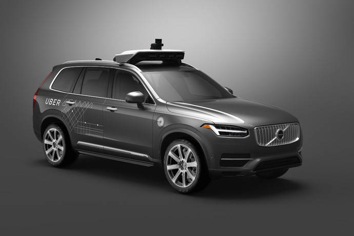 Uber lanzará, de la mano de Volvo, su primer flota de taxis autónomos este mes.