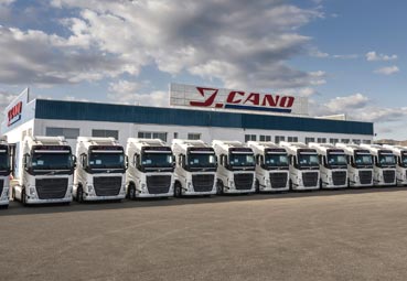 J. Cano incorpora 120 unidades del Volvo FH con I-Save