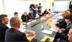 Xunta y Diputación colaborarán por el transporte de Ourense
