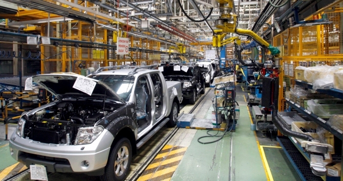 Imagen de la fábrica de Nissan en Barcelona.