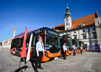 Maribor amplía su flota eléctrica con la incorporación de cuatro midibuses
